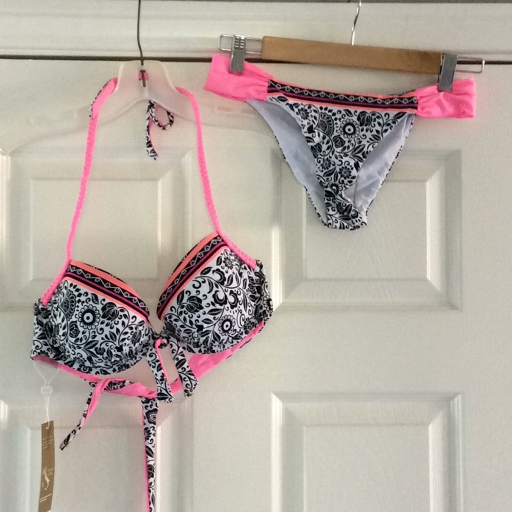 David pin up Italian underwire bikini set
